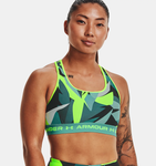 Under Armour Women's Armour® Mid Crossback Printed Sports Bra