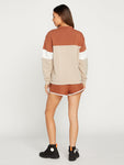 Volcom Womens Coco Ho Mock Neck Hoodie