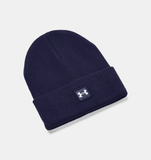 Under Armour Men's UA Halftime Cuff Beanie - Midnight Navy / White