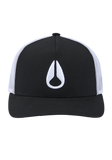 Nixon Iconed Trucker Hat - Black/White