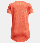 Under Armour Girls Big Logo Twist SS Tee