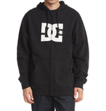 DC Mens Star Zip-Up Hoodie