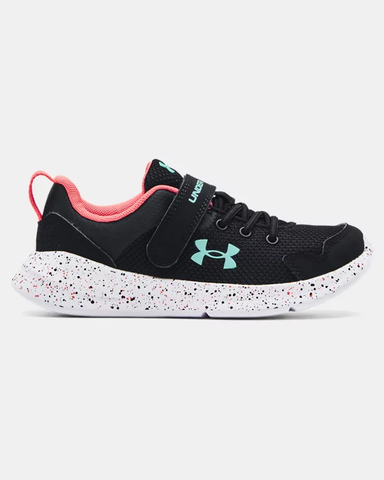 Under Armour Girls' GS Essential Paint Splatter Sportstyle Shoes