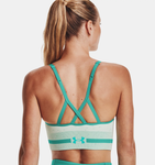 Under Armour Women's UA Seamless Low Long Heather Sports Bra