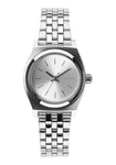 Nixon Small Time Teller Watch - All Silver