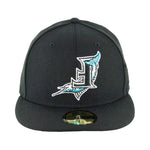 New Era Florida Marlins Upside Down Basic 9FIFTY Snapback Hat