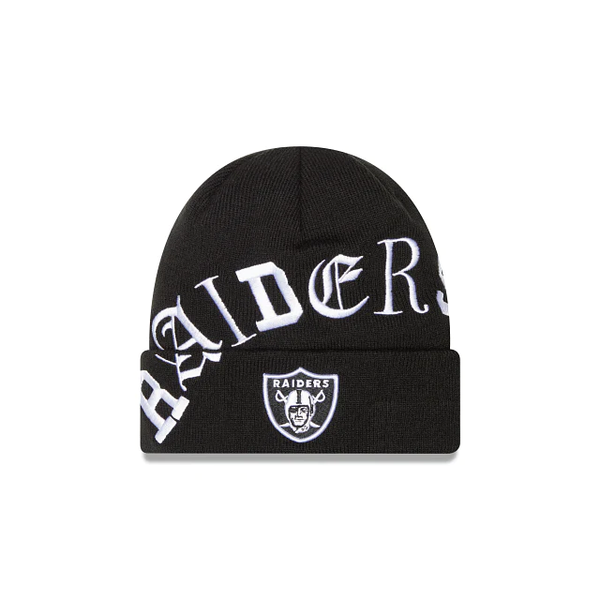 New Era Raiders Snowy Knit Hat