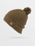 Volcom Womens Lula Beanie - Coffee