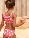 Roxy Little Girl's Teeny Everglow Crop Top Bikini Set