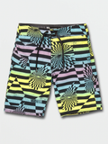 Volcom Little Boys Mod-Tech Stone Stripe Trunks