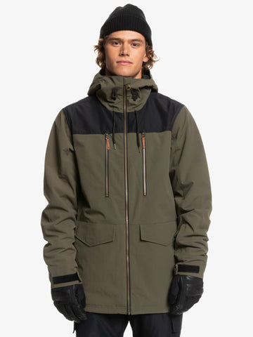 Quiksilver Mens Fairbanks Insulated Snow Jacket