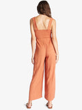 Roxy Womens Adventure Bound Woven Tank Jumpsuit