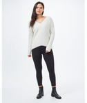 tentree Women's Highline Cotton V-Neck Sweater