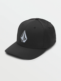 Volcom Mens Stone Tech Flexfit Delta Hat - Black