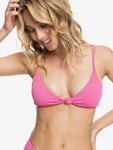 Roxy Womens Love The Surf Knot Triangle Bikini Top