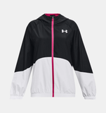 Under Armour Girls' UA Woven Full-Zip Jacket