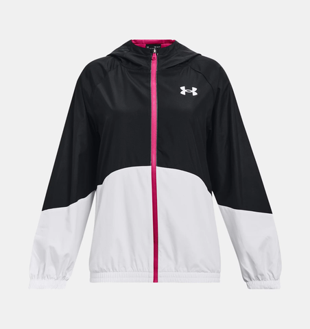 Under Armour Girls' UA Woven Full-Zip Jacket