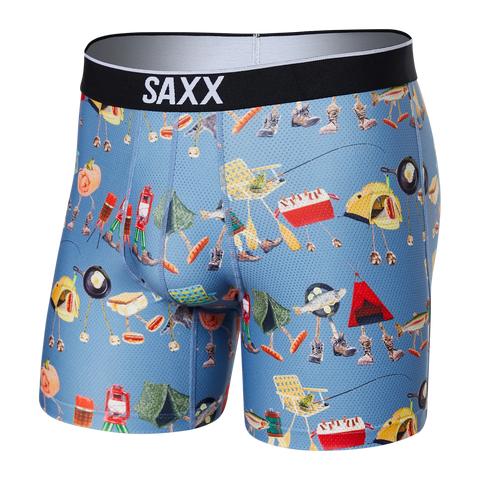 Saxx Volt Underwear -  Take A Hike- Blue