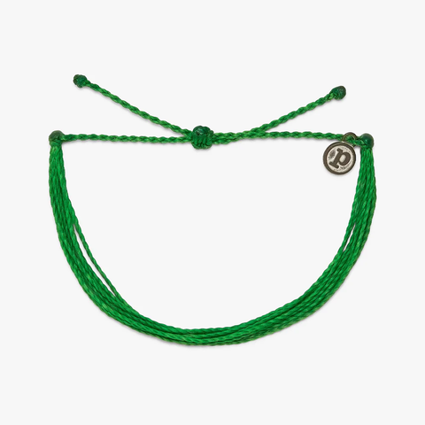 Pura Vida Solid Original Bracelet ~ Dark Green