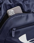 Under Armour UA Undeniable Sackpack - Midnight Navy / Metallic Silver