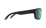 Spy Rocky Sunglasses - Soft Matte Black - Happy Bronze Polar with Green Spectra Mirror