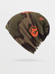 Volcom Mens Deadly Stones Beanie - Dark Camo