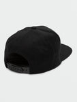 Volcom Mens Quarter Twill Hat - Black