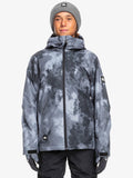Quiksilver Boys Mission Printed Technical Snow Jacket