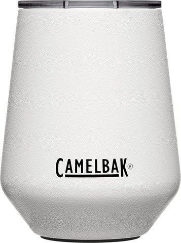 Camelbak Horizon 12 oz Wine Tumbler, Insulated Stainless Steel - White