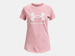 Under Armour Girls' UA Sportstyle Graphic Short Sleeve