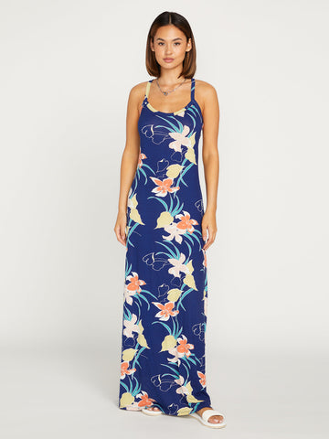 Volcom Womens Cabananana Maxi Dress