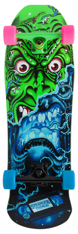 Santa Cruz Stranger Things 80s Roskopp Face 9.5" Cruzer
