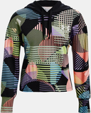 Under Armour Womens Rival Terry Geo Print Hoodie