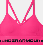 Under Armour Women's UA Seamless Low Long Heather Sports Bra