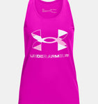 Under Armour Girls' UA Tech™ Big Logo Graphic Tank