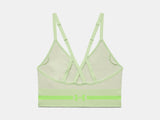 Under Armour Women's UA Seamless Low Long Heather Sports Bra