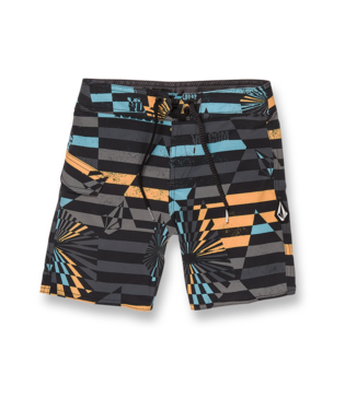 Volcom Little Boys Stone Stripe Mod-Tech Trunks