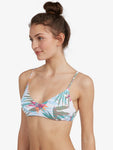 Roxy Womens Beach Classics Athletic Triangle Bikini Top