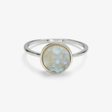 Pura Vida Druzy Ring ~ Silver