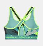 Under Armour Women's Armour® Mid Crossback Printed Sports Bra