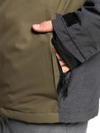 Quiksilver Mens Mission Plus Insulated Snow Jacket