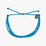 Pura Vida Solid Original Bracelet ~ Neon Blue