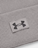 Under Armour Women's UA Around Town Cuff Beanie - Gray Wolf / Jet Gray