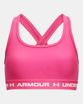 Under Armour Girls' UA Crossback Sports Bra