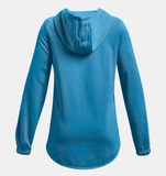 Under Armour Girls' Armour Fleece® Iridescent Big Logo Hoodie