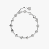 Pura Vida Amore Chain Bracelet ~ Silver