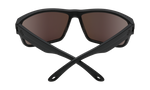 Spy Rocky Sunglasses - Soft Matte Black - Happy Bronze Polar with Green Spectra Mirror