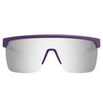 Spy Flynn 5050 Sunglasses - Matte Purple Matte Black - Happy Bronze Platinum Mirror