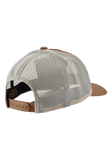 Nixon Iconed Trucker Hat - Brown/Off White