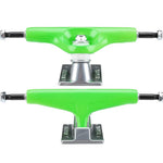 Tensor Alum Mirror Trucks - Safety Green/Raw